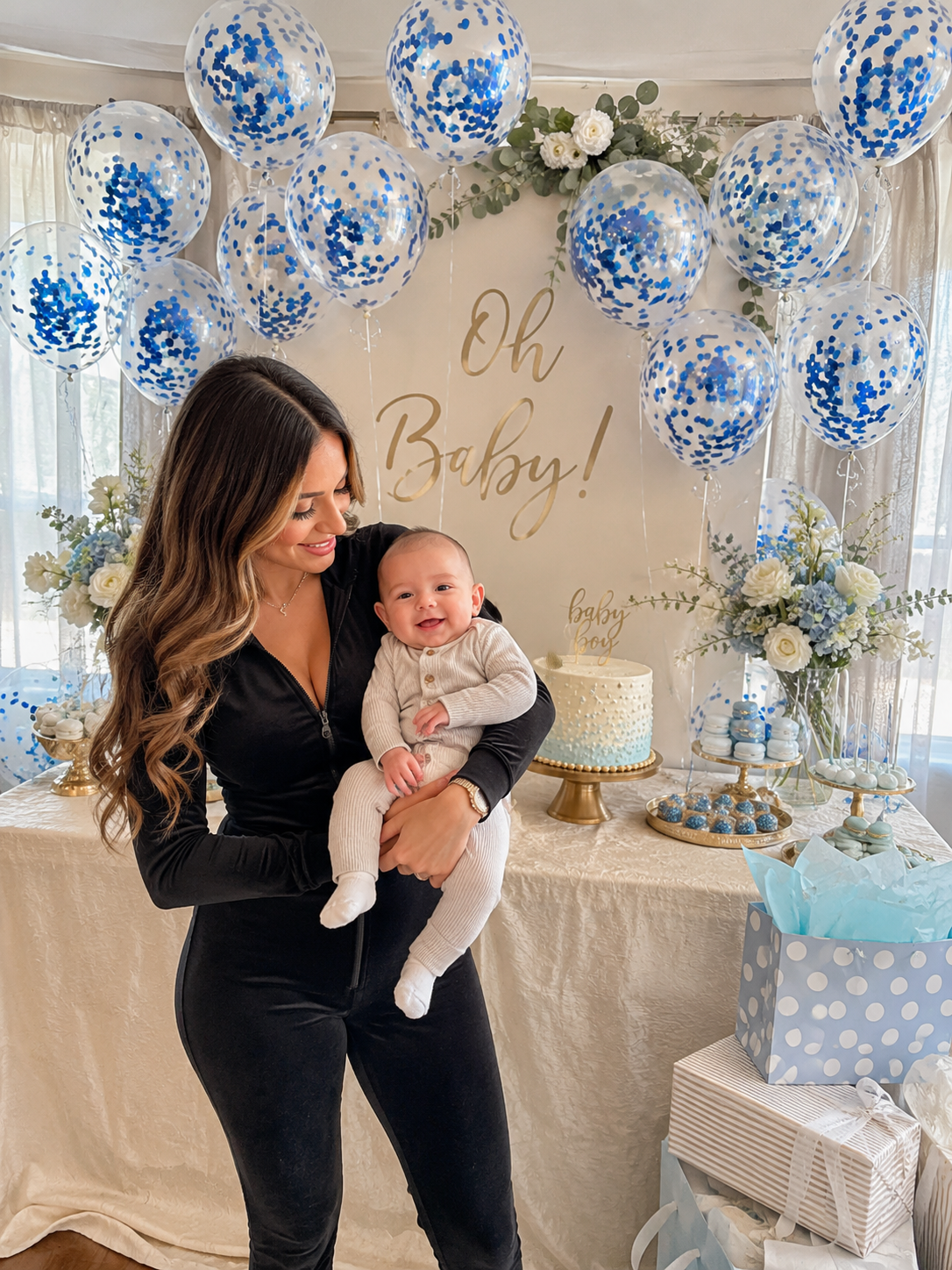 Confetti Balloons 10PCS | Wedding Decor | Bridal Shower Balloons