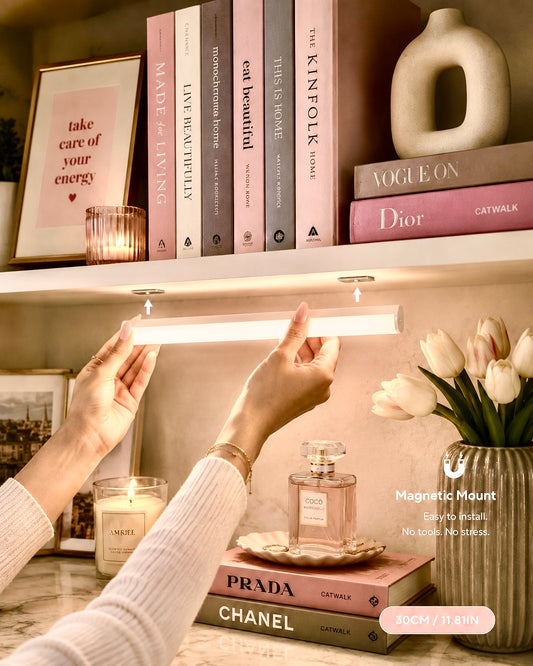 Wireless LED Motion Sensor Light | 3 Colors in 1 |Rechargeable Type-C